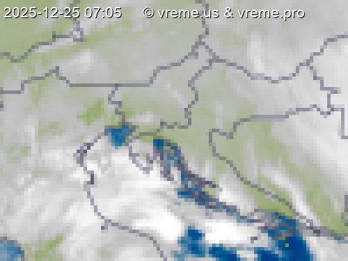 Oblačnost Slovenija