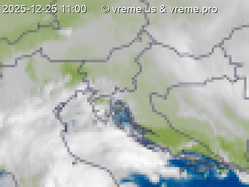Oblačnost Slovenija