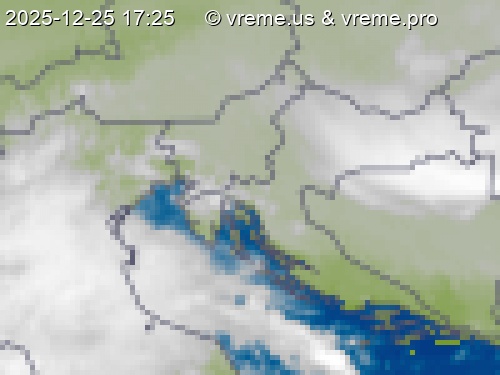 Oblačnost Slovenija