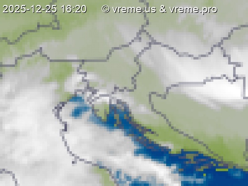 Oblačnost Slovenija