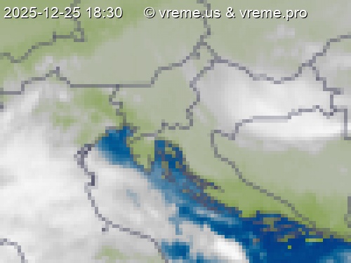 Oblačnost Slovenija