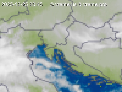 Oblačnost Slovenija