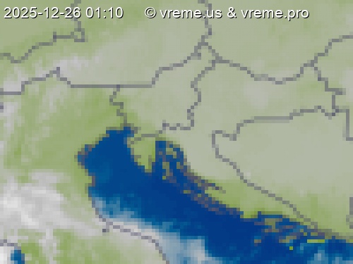 Oblačnost Slovenija