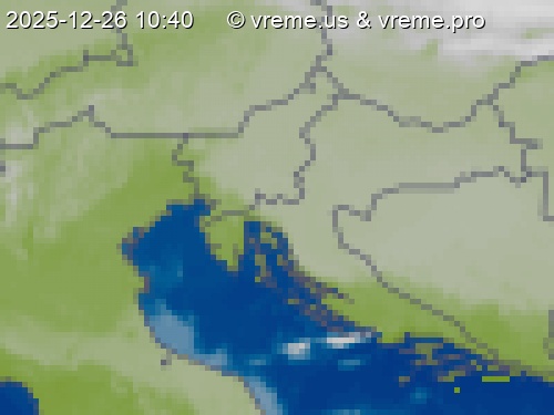 Oblačnost Slovenija