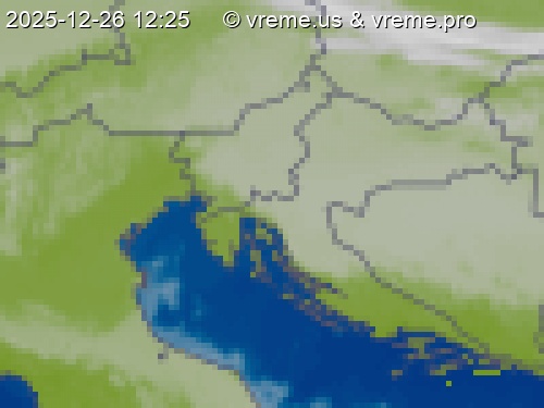 Oblačnost Slovenija