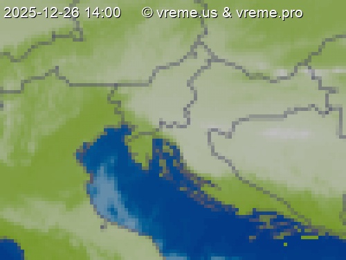 Oblačnost Slovenija