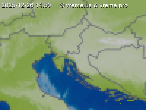 Oblačnost Slovenija