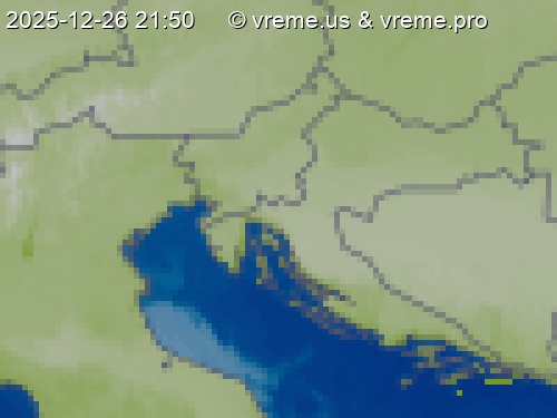 Oblačnost Slovenija