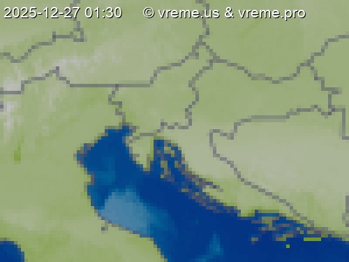 Oblačnost Slovenija