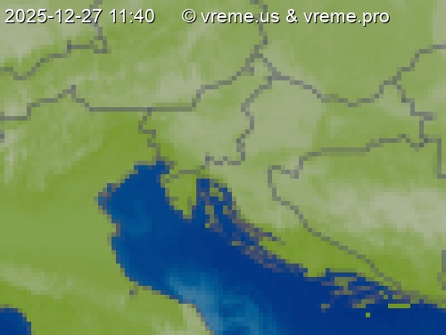 Oblačnost Slovenija