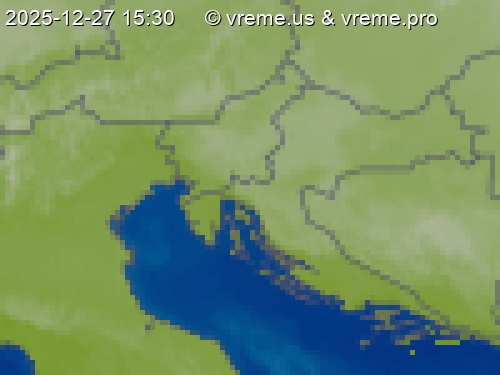 Oblačnost Slovenija