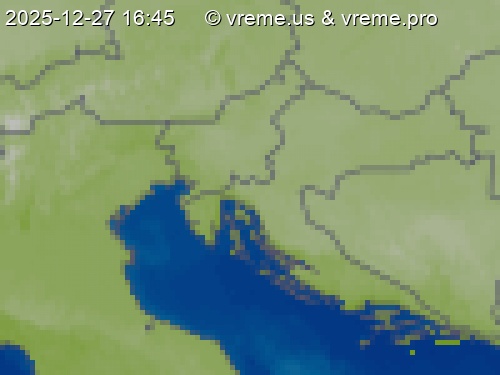 Oblačnost Slovenija