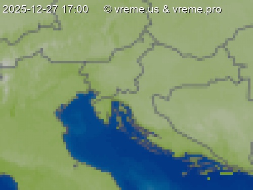 Oblačnost Slovenija