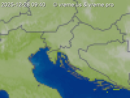 Oblačnost Slovenija