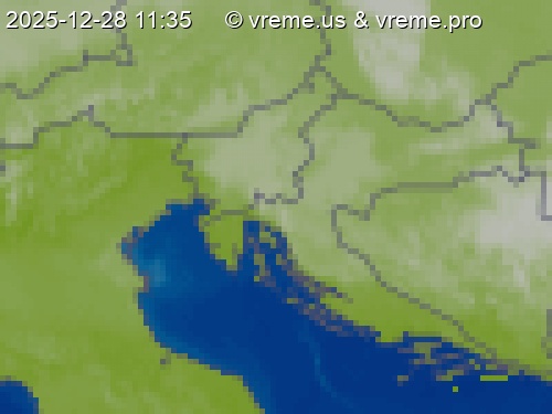 Oblačnost Slovenija