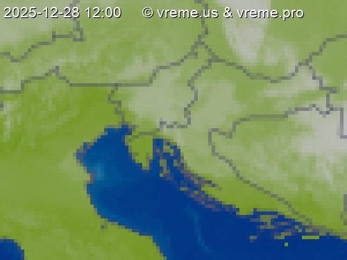 Oblačnost Slovenija