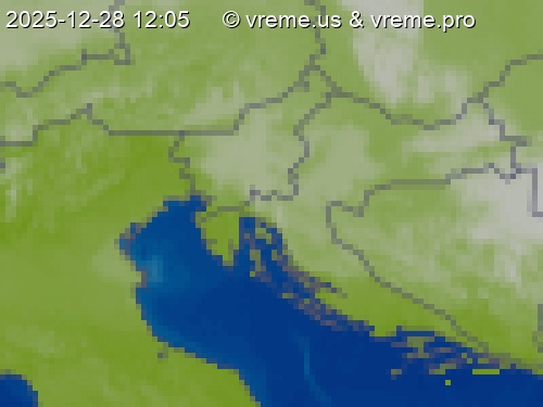 Oblačnost Slovenija