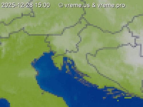 Oblačnost Slovenija