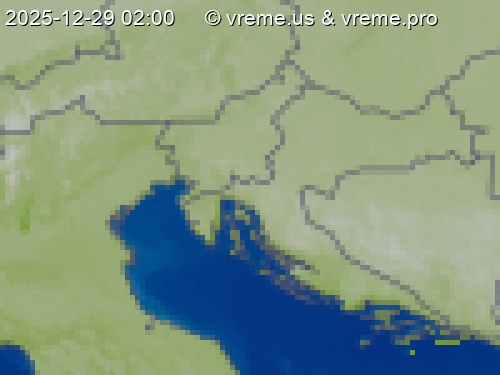 Oblačnost Slovenija