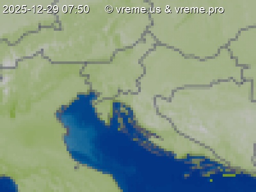 Oblačnost Slovenija