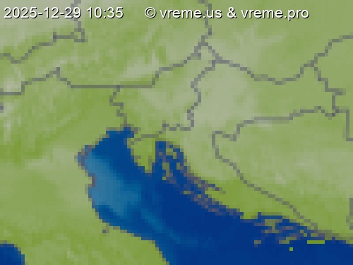 Oblačnost Slovenija