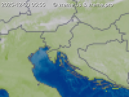 Oblačnost Slovenija