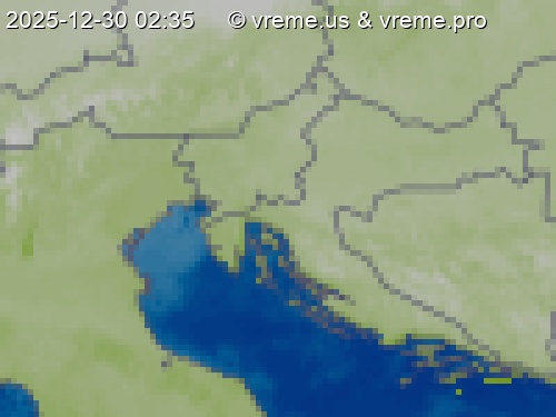 Oblačnost Slovenija