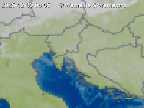 Oblačnost Slovenija