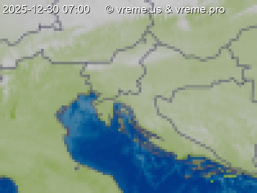 Oblačnost Slovenija