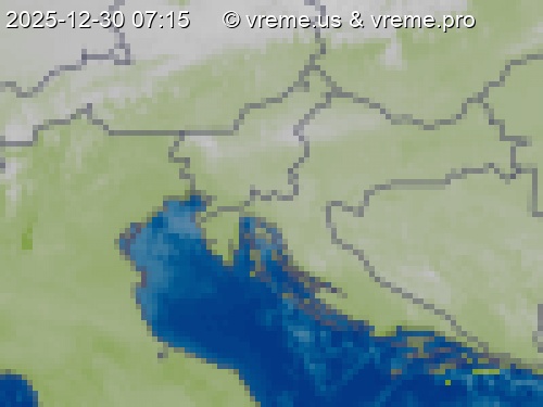 Oblačnost Slovenija