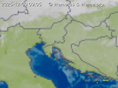 Oblačnost Slovenija