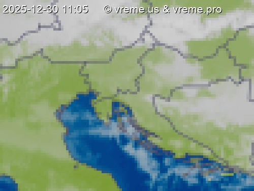 Oblačnost Slovenija