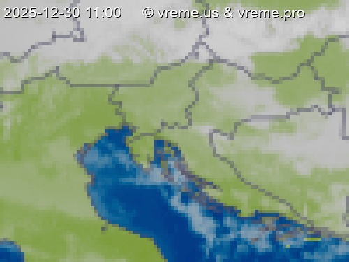 Oblačnost Slovenija