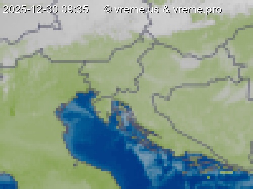 Oblačnost Slovenija