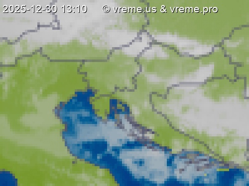 Oblačnost Slovenija