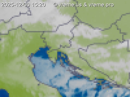 Oblačnost Slovenija