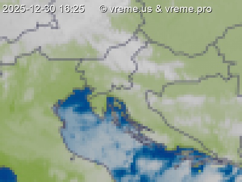 Oblačnost Slovenija