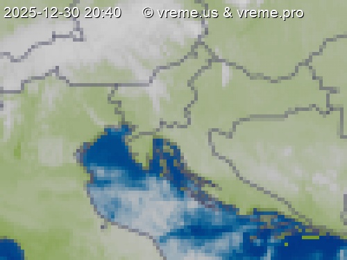 Oblačnost Slovenija