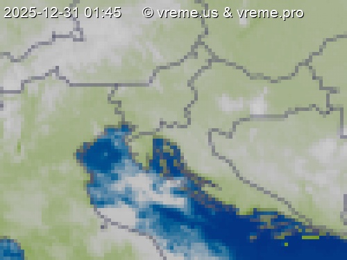 Oblačnost Slovenija