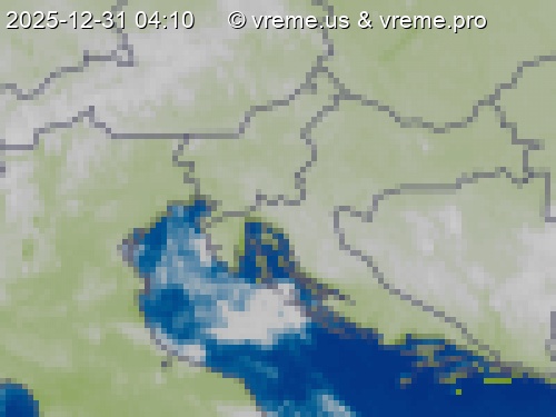 Oblačnost Slovenija