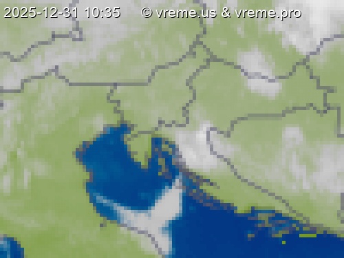 Oblačnost Slovenija