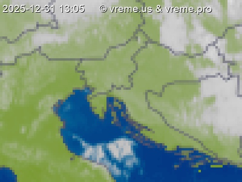 Oblačnost Slovenija