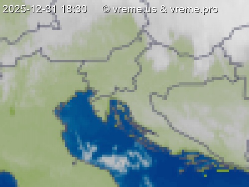 Oblačnost Slovenija