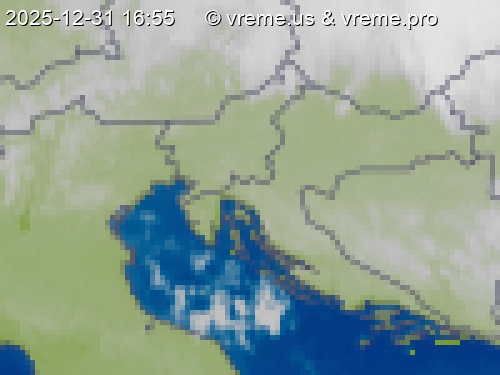 Oblačnost Slovenija