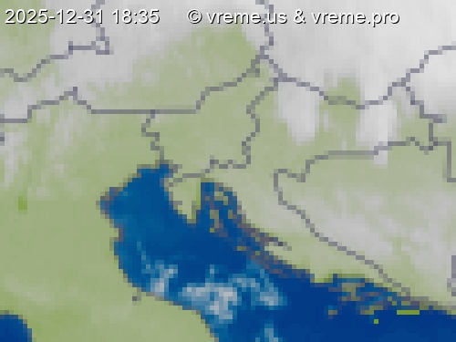 Oblačnost Slovenija