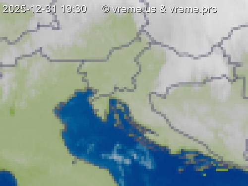 Oblačnost Slovenija