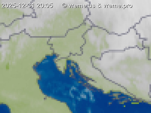 Oblačnost Slovenija