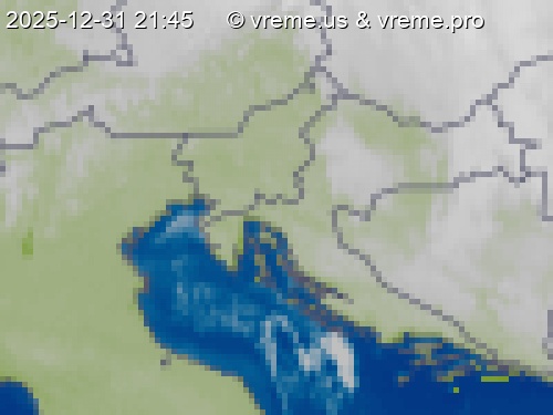 Oblačnost Slovenija