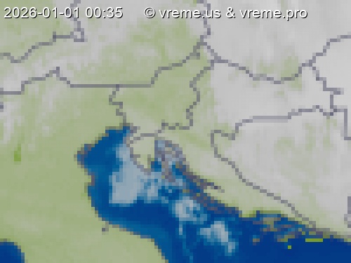 Oblačnost Slovenija