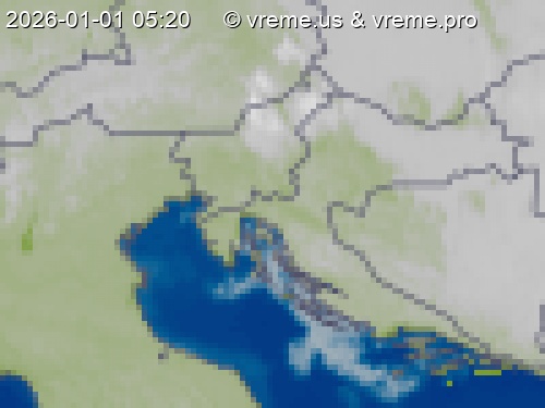 Oblačnost Slovenija